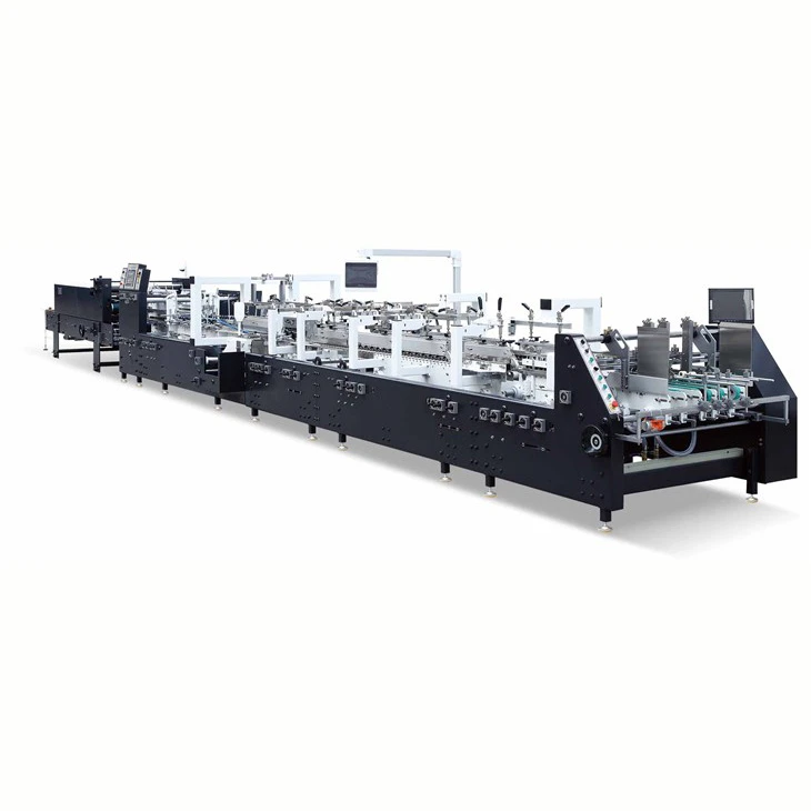 High Speed Paper Gluer And Folder Machine For French Fries Box ,chips Box Etc
